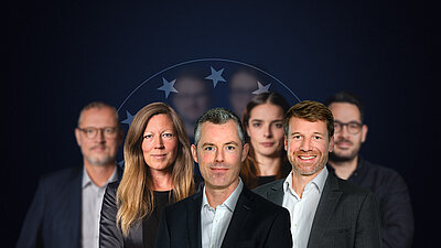 LANCOM management and team, united for digital sovereignty in Europe.
